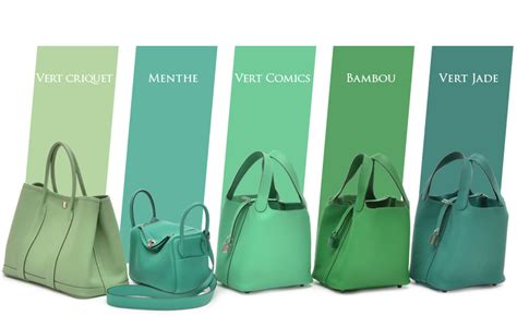 hermes vert comics|hermes luggage color chart.